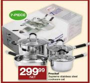 Prochef Supreme Stainless Steel Cookware Set-7 Piece