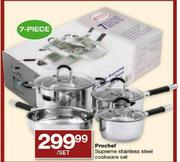 Prochef Supreme stainless steel cookware set-7 Piece Per Set
