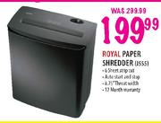 Royal Paper Shredder (JS55)