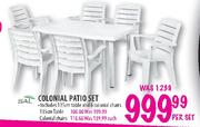 Sal Colonial Patio Set