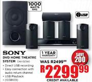 Sony DVD Home Theatre System