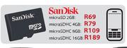Sandisk MicroSD-4GB