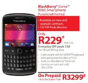 Blackberry Curve 9360 Smartphone(Purple/White/Red)