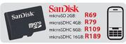 Sandisk MicroSD-8GB