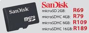 SanDisk microSD-2GB