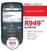 Nokia C3 Black
