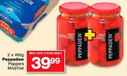 Peppadew Peppers Mild/Hot-2 x 400gm