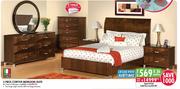 5 Piece Cortiva Bedroom Suite 