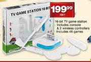 Tv Game Station-16 Bit Per Set