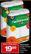 Twinsaver Roller Towels 2-Packs- 2's