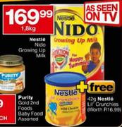 Nestle Nido Growing Up Milk-1.8 Kg