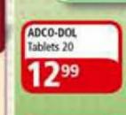 Adco-Dol Tablets-20's