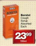 Borstol Cough Syrup Assorted Each-100ml