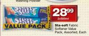 Sta-Soft Fabric Softener Value Pack, Assorted, Each-2 x 500ml