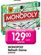 Monopoly Refresh Game