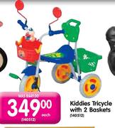 Kiddies Tricycle With 2 Baskets