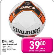 Spalding Deca Soccer Ball