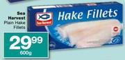 Sea Harvest Plain Hake Fillets-600gm