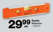 Tactix Waterpas-225mm