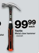 Tactix Metal Claw Hammer-450GR