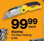Stanley Fat Max Folding Knife-Each