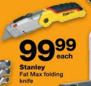 Stanley Fat Max Folding Knife-Each