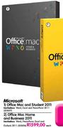 Microsoft Office Mac Home and Business 2011 Each