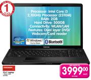 Toshiba 15.6" Laptop(C660)