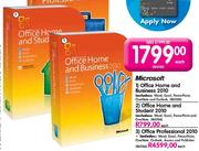 Microsoft Office Home and Student 2010 Each