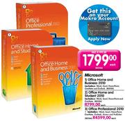 Microsoft Office Professional 2010 Each