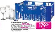 Hiball Glasses In Crate-30's