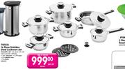 Tissoli Stainless Steel Cookware Set-16 Piece