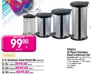 Home Stainless Steel Pedal Bin-5l