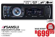Sansui USB/CD/MP3 Player-MA022