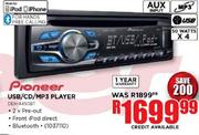 Pioneer USB/CD/MP3 Player-DEH-445OBT
