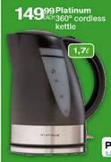 Platinum 360 Degree Cordless Kettle-1.7 Ltr
