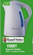Russell Hobbs 360 Degree Cordless Kettle-1.7 Ltr	