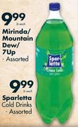 Sparletta Cold Drinks Assorted-2 Ltr each