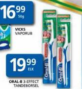 Oral-B 3-Effect Tandeborsel-elk