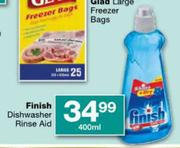 Finish Dishwasher Rinse Aid-400ml