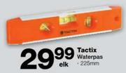Tactix Waterpas-225mm