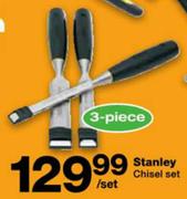 Stanley Chisel Set-Per Set