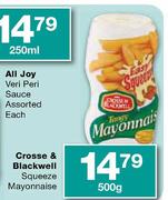 Crosse & Blackwell Squeeze Mayonnaise-500g