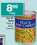 Pot O' Gold Peas & Baby Carrots-410g