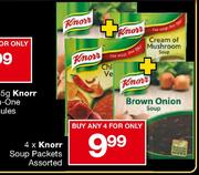 Knorr Soup Packets Assorted-4's 