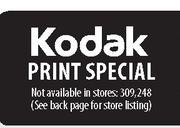 Kodak Print Special-10x15cm Each