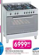 Defy 5 Burner Gas/Electric Stove-90cm