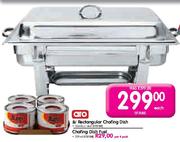 Aro Rectangular Chafing Dish-8Ltr