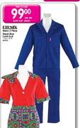 Royal Blue Conti Suit Mens 2 Piece-Per Set