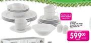 Noritake Artic White Dinner Set-20 Piece Per Set